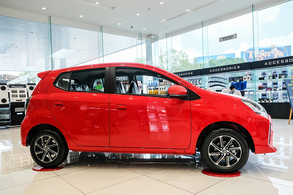 Thâm xe Toyota Wigo