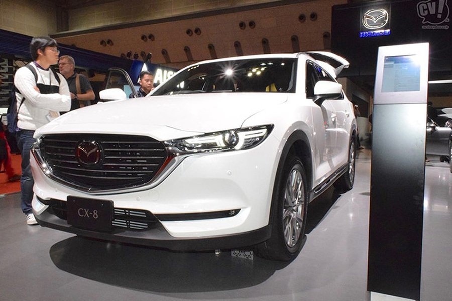 Thaco cũng tăng giá bán của một số mẫu Mazda CX-8 trong tháng 12/2020