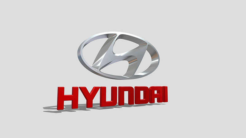 Logo thương hiệu xe Hyundai