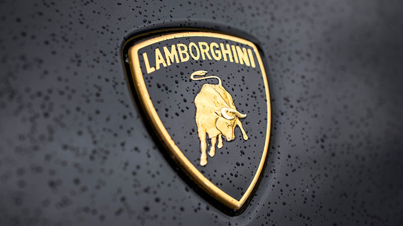 Logo thương hiệu xe Lamborghini