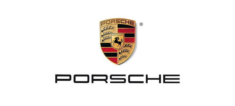 Logo thương hiệu xe Porsche