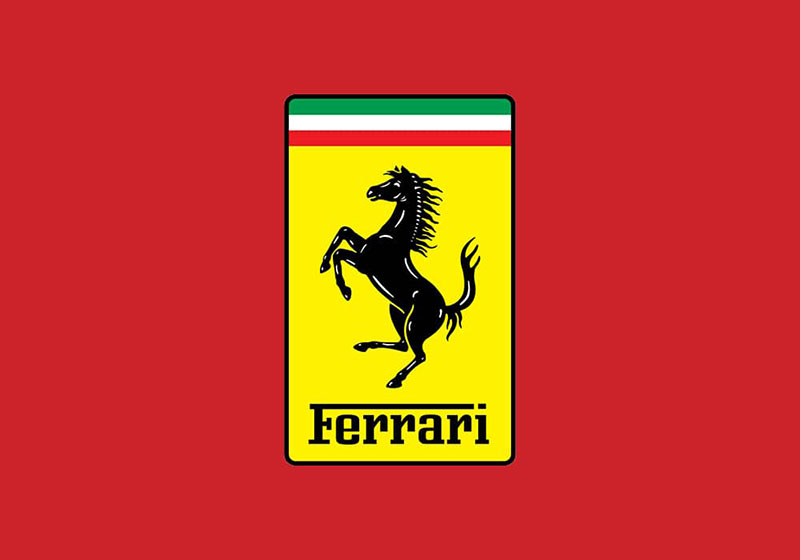 Logo thương hiệu xe Ferrari