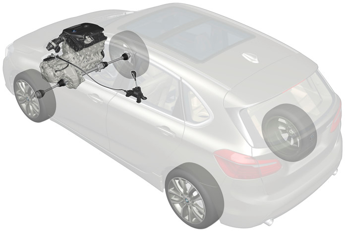 Xe sử dụng hệ thống dẫn động FWD sẽ có sàn xe rộng rãi do không có trục truyền động chạy dọc xe