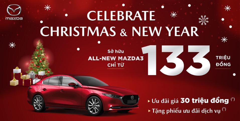 Nhanh chóng sở hữu All New Mazda 3 với mức giá cực hời