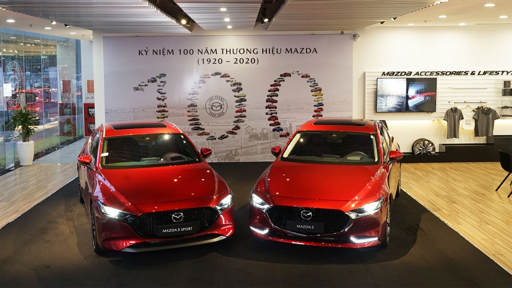 New Mazda3 & New Mazda3 Sport giảm giá lớn trong chương trình kỉ niệm 100 năm