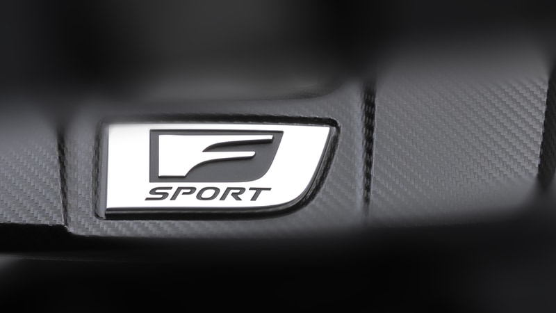 Logo cho mẫu xe F Sport