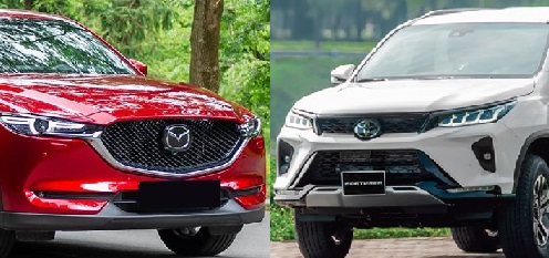 So sánh Mazda CX-5 và Toyota Fortuner