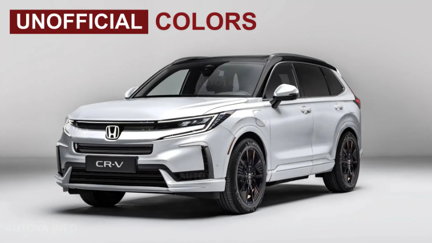 Honda CR-V 2025 - dự đoán được thừa hưởng nhiều nét từ Honda Civic