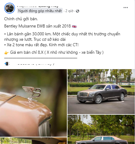 Đánh giá chiếc Bentley Mulsanne EWB 2018 siêu lướt