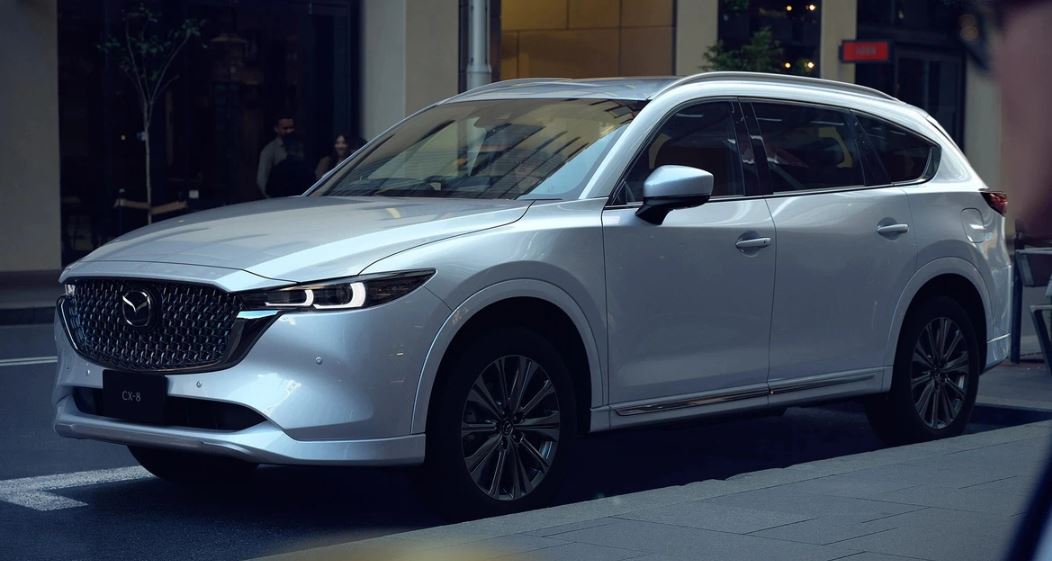 Ảnh tham khảo Mazda CX-8 2024 bản quốc tế