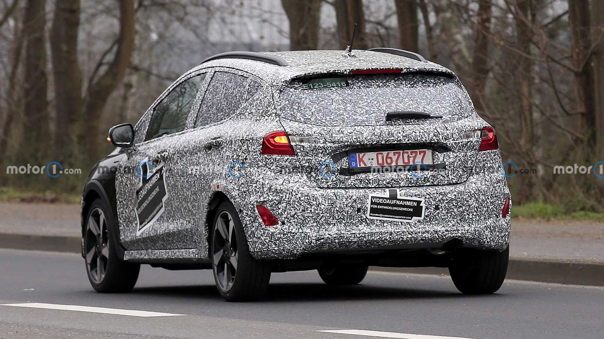 Ford Fiesta 2022 facelift