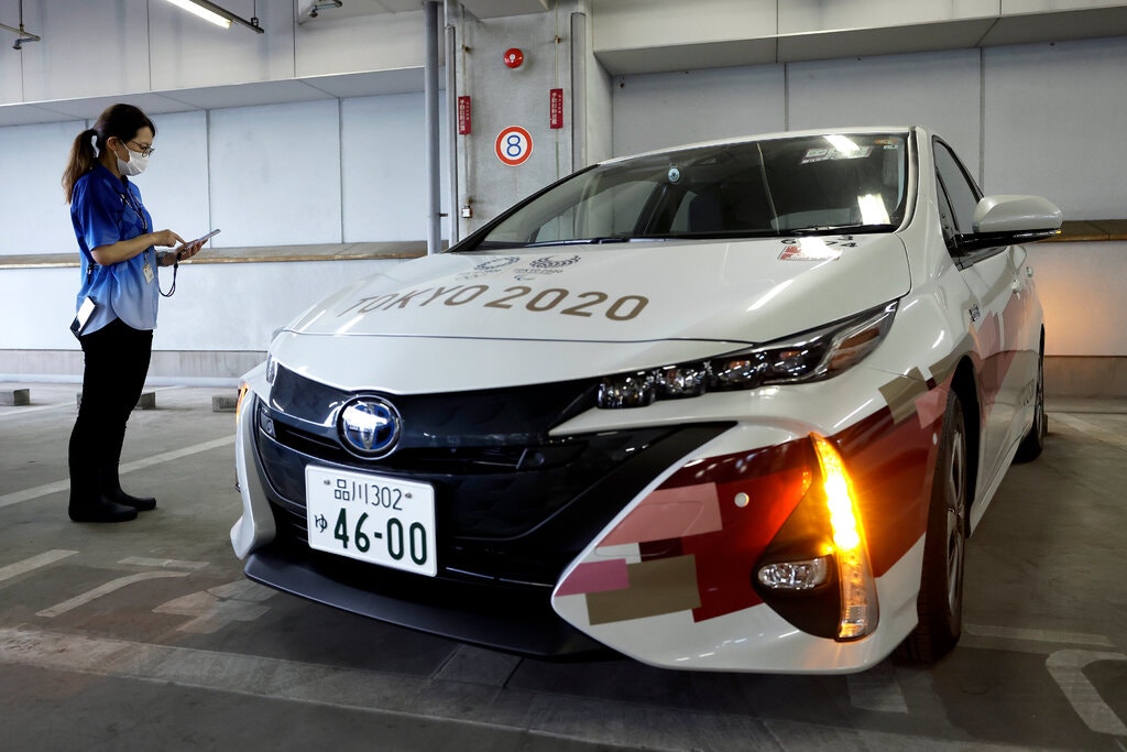 Toyota Prius hybrid phục vụ tại Thế vận hội mùa hè
