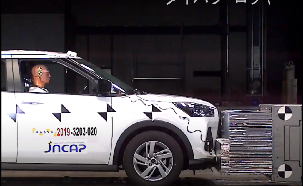 Toyota Raize trong bài kiểm tra an toàn của JNCAP