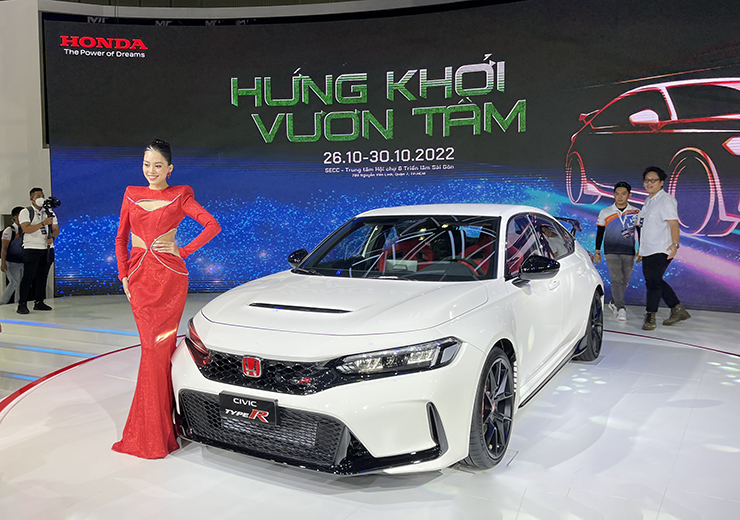Honda Civic Type R 2023 tại Triển lãm Ô tô Việt Nam 2022