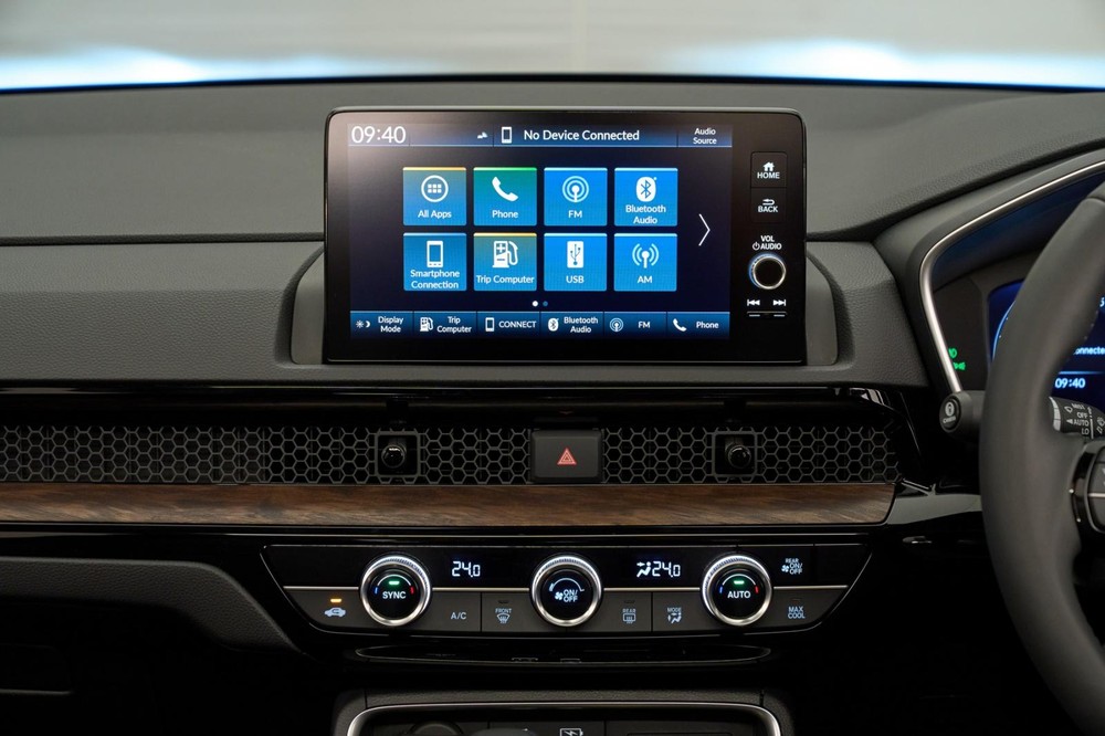 Màn hình cảm ứng trung tâm của Honda CR-V EL 4WD 2023