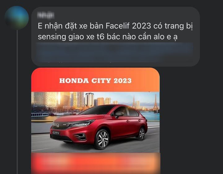 Đại lý hé lộ Honda City 2023 sắp ra mắt Việt Nam sẽ có Honda Sensing, giao xe vào tháng 6