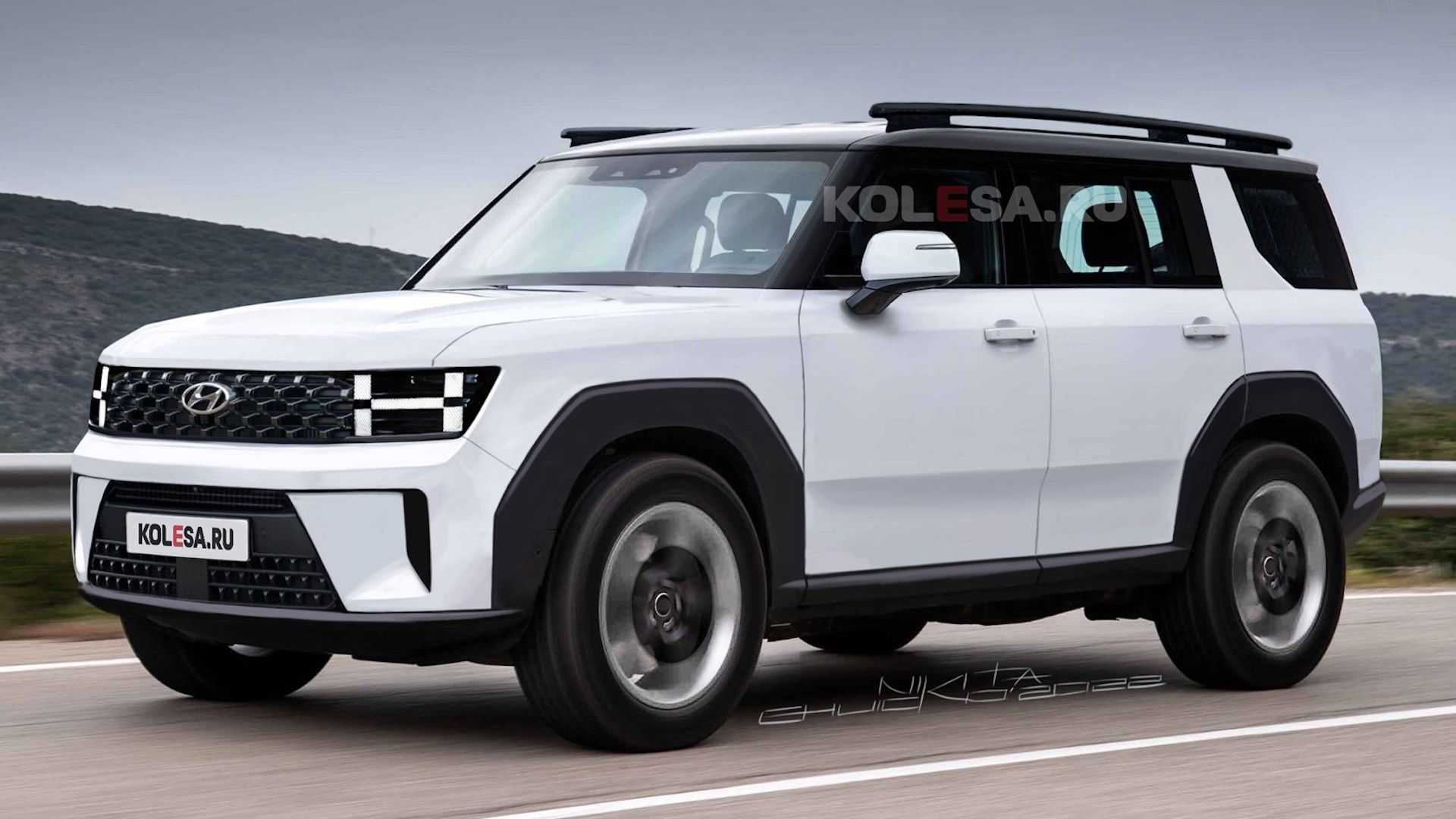 Bản xem trước Hyundai Santa Fe 2024 của Kolesa