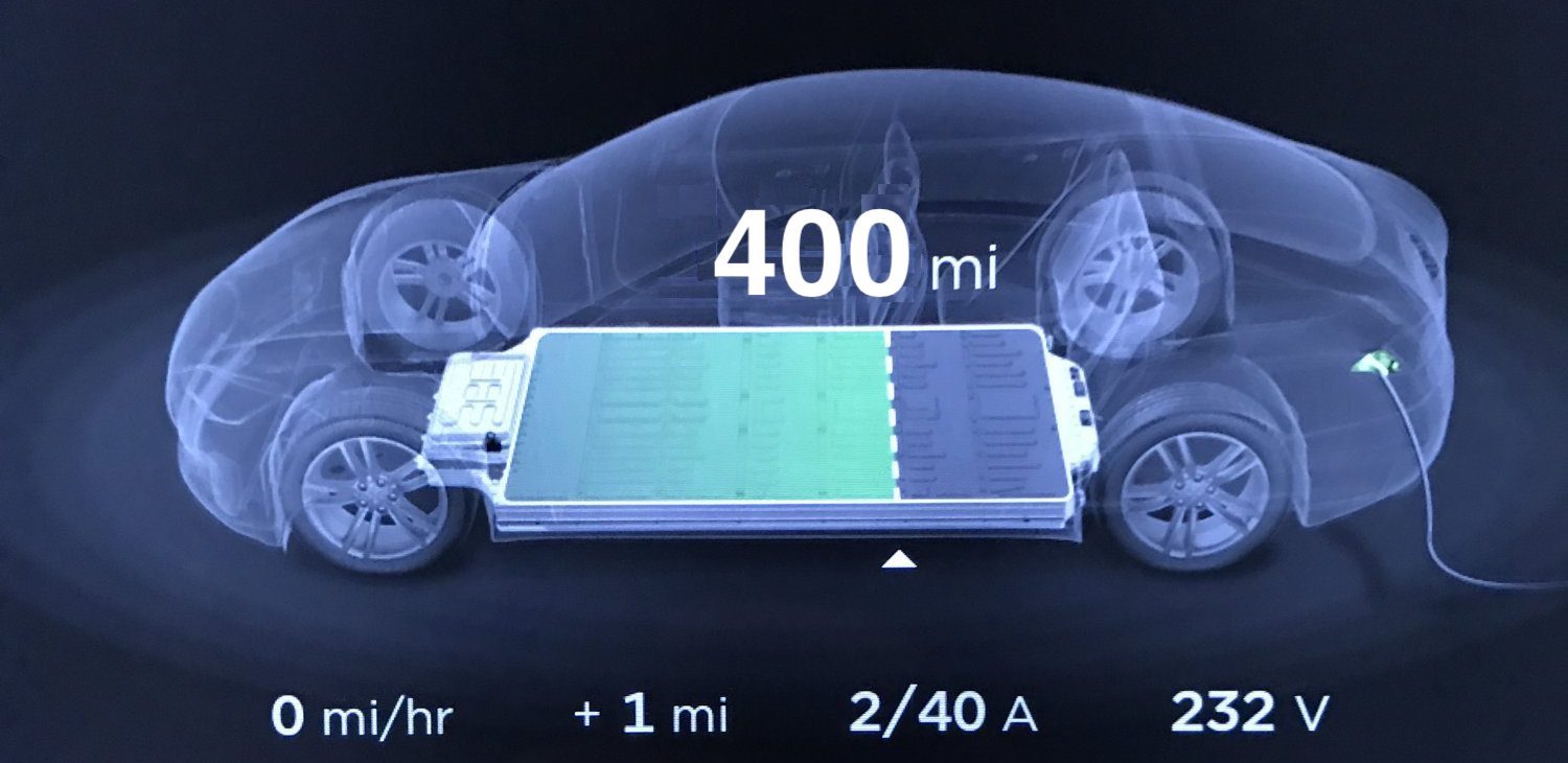 Pin trong xe điện của Tesla 