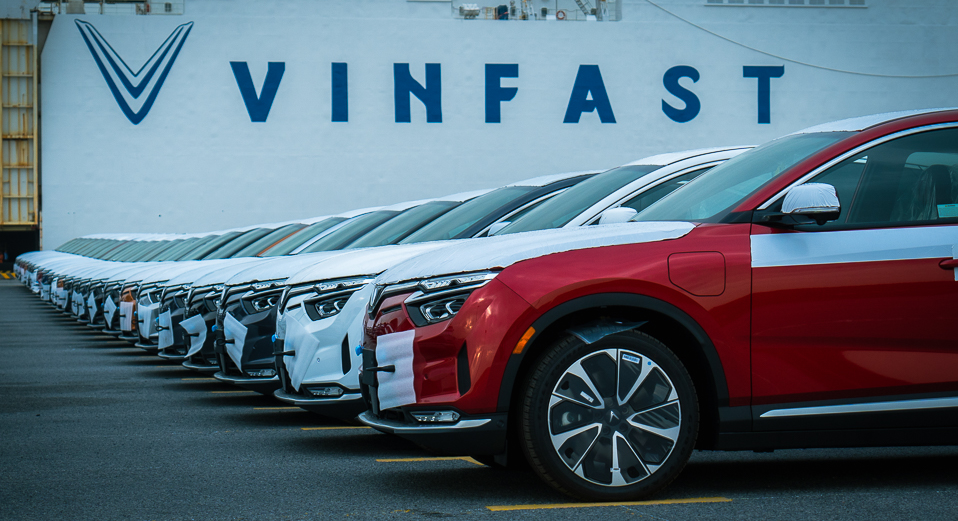 Từ cuối năm 2022 đến nay, VinFast xuất khẩu gần 3.000 ô tô điện đến Bắc Mỹ