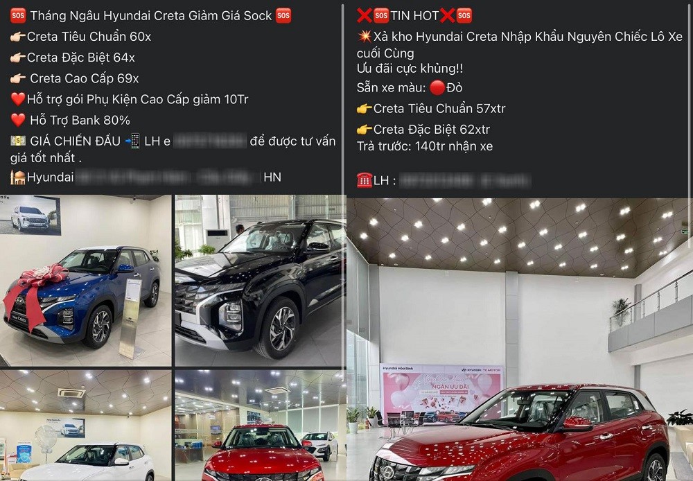 Hyundai Creta bản cao nhất được đại lý chào bán với giá dưới 700 triệu đồng