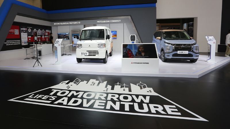 Hai mẫu xe điện Mitsubishi giới thiệu tại Triển lãm GIIAS 2023