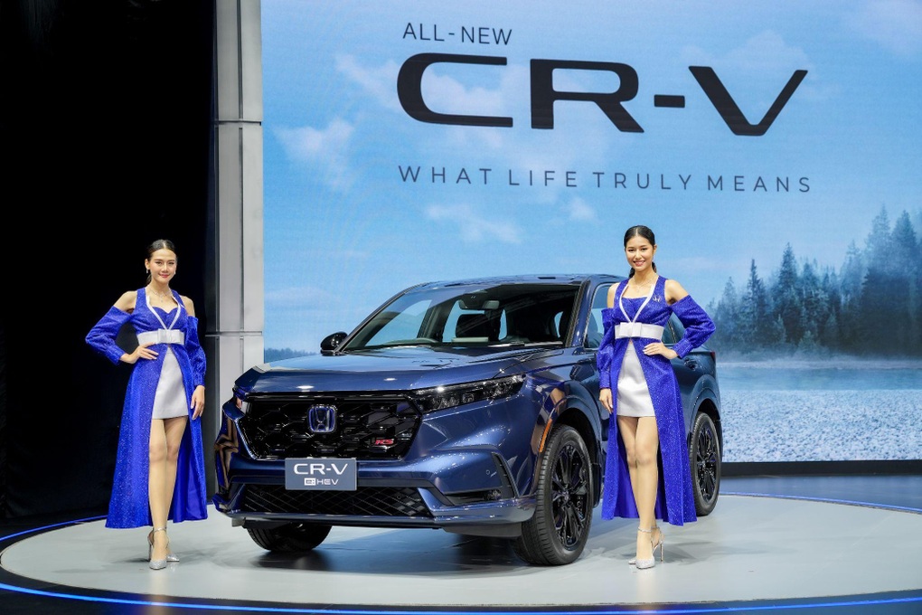 Cận cảnh Honda CR-V 2023: 