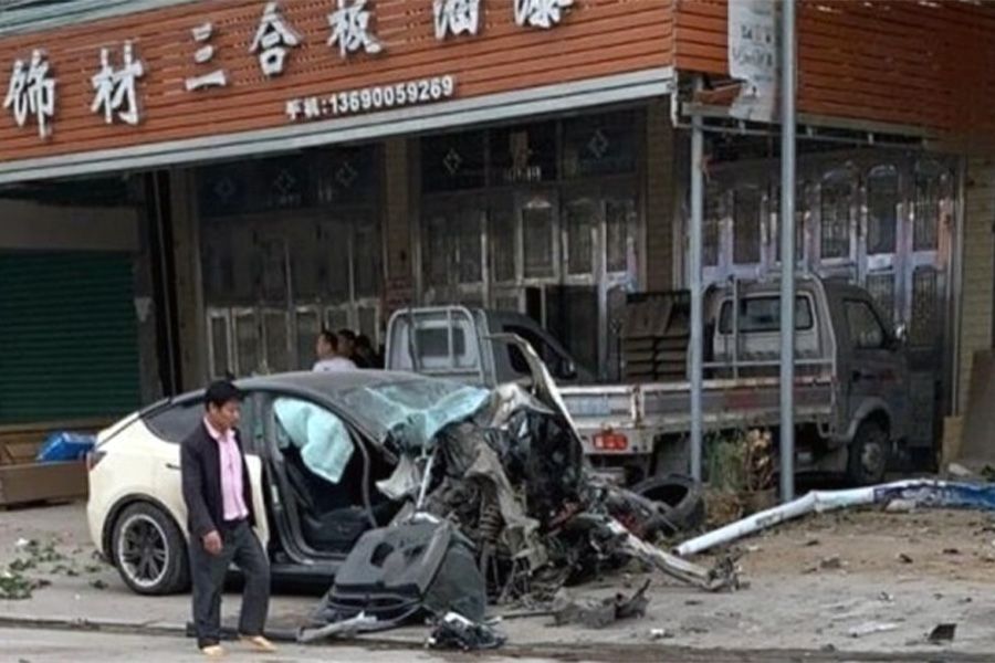 Vụ tai nạn chết người liên quan đến chiếc Tesla Model Y tại Quảng Châu, Trung Quốc