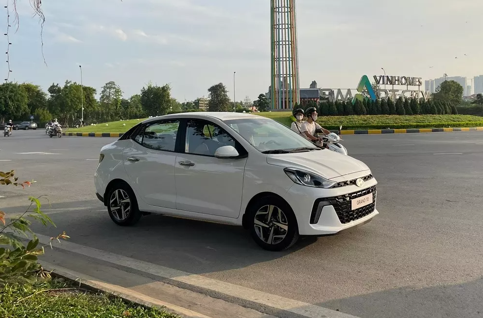 Hyundai Grand i10 2024 được bắt gặp tại Hà Nội
