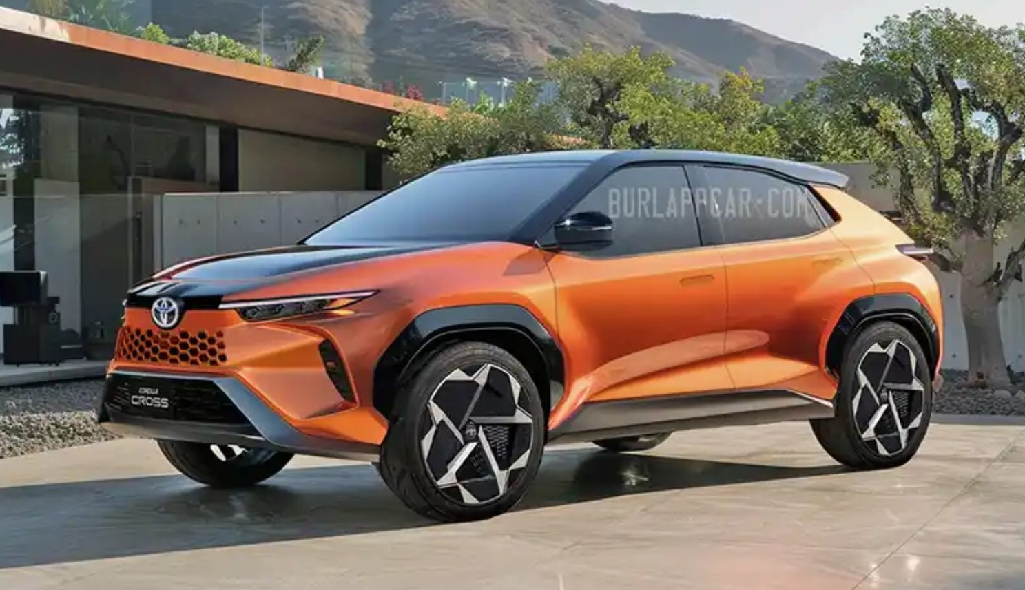 Bản xem trước Toyota Corolla Cross 2026 của Vince Burlapp