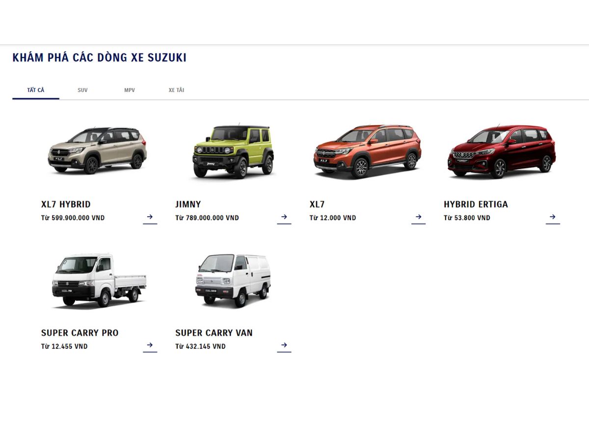 Swift bất ngờ biến mất khỏi danh mục sản phẩm của Suzuki Việt Nam.