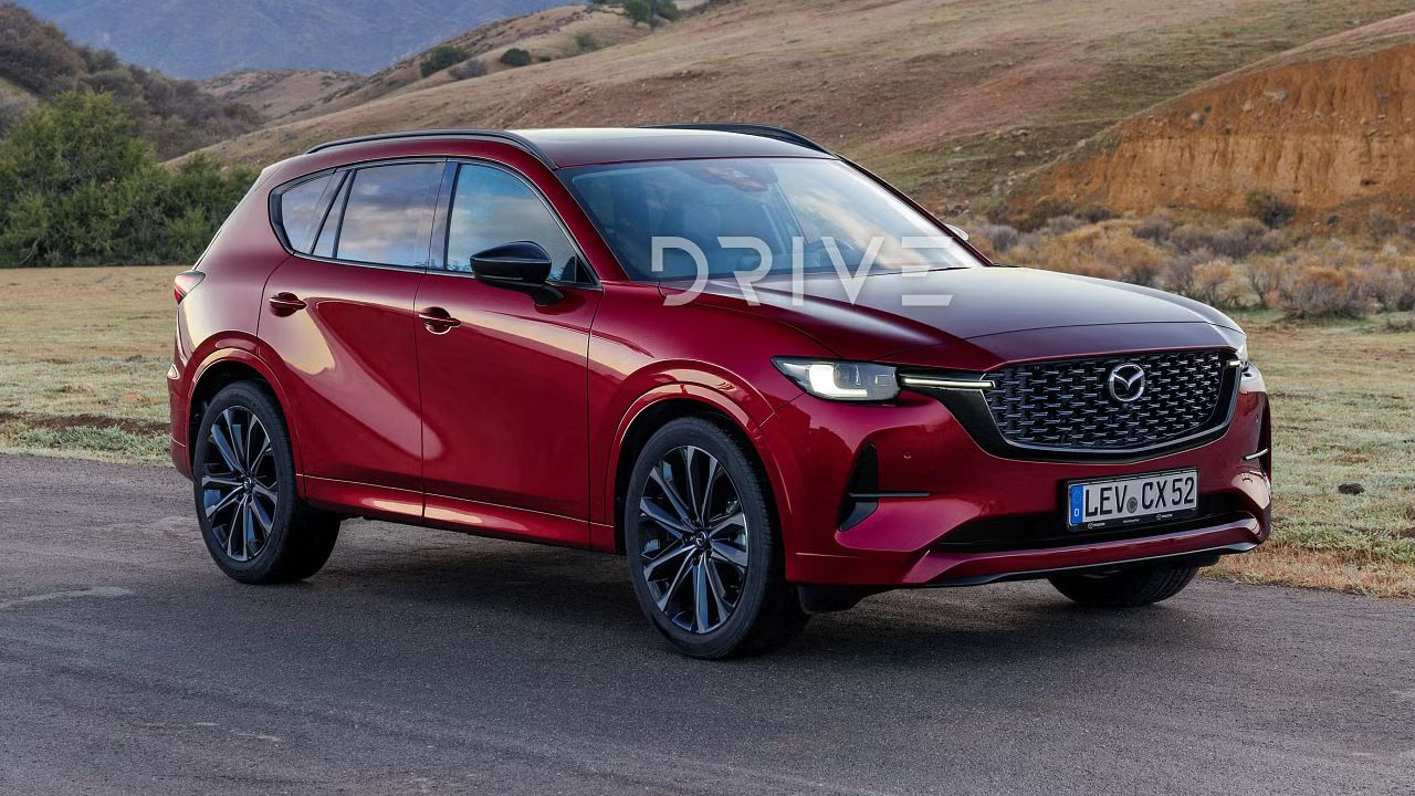 Hình ảnh phác họa thiết kế Mazda CX-5 thế hệ mới (Ảnh: Drive).