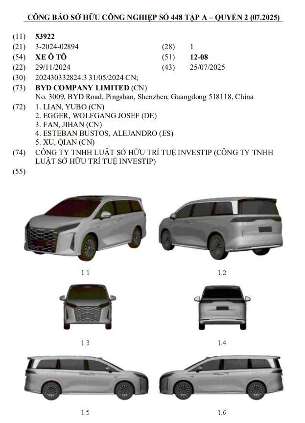 BYD M9 3