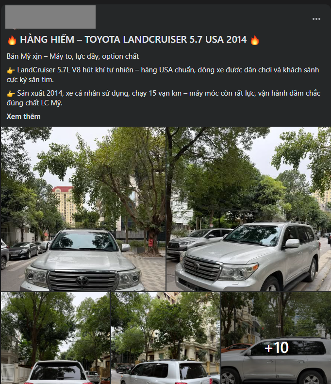 Xe SUV Land Cruiser 2014 Mỹ lên sàn, ngang tầm giá sedan sang mới