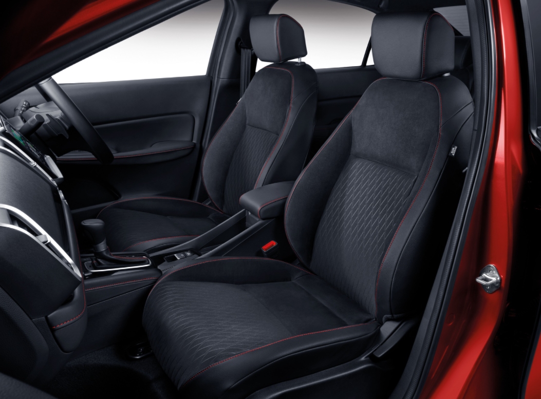 Thiết kế ghế lái thể thao trên Honda City