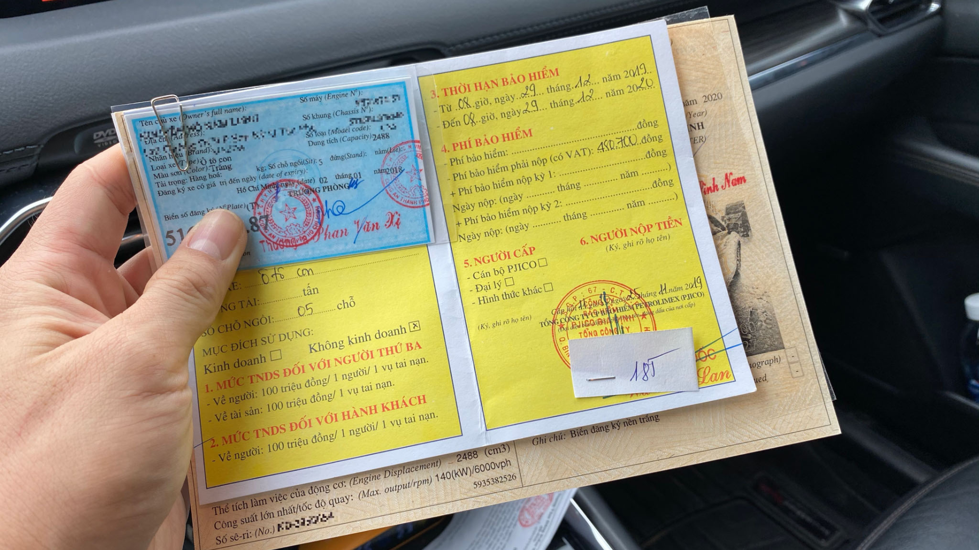 Chu kỳ đăng kiểm xe ô tô
