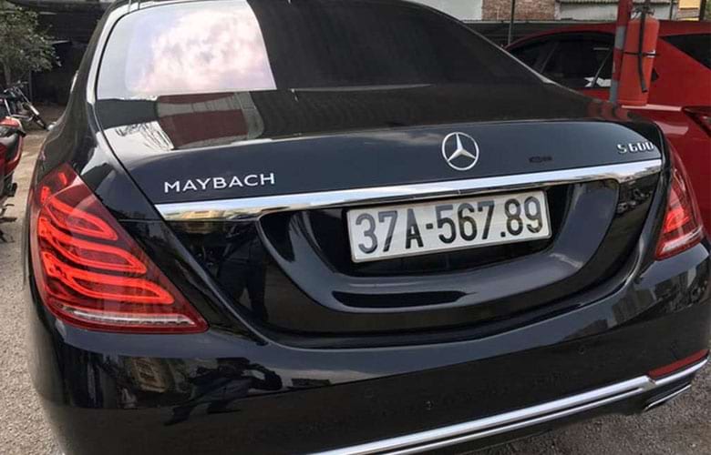 Dịch biển số xe online và xem ý nghĩa biển số xe tiến trên xe maybach