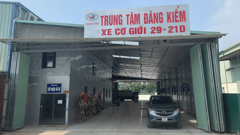 Trung tâm đăng kiểm xe cơ giới 2912D ở An Đức