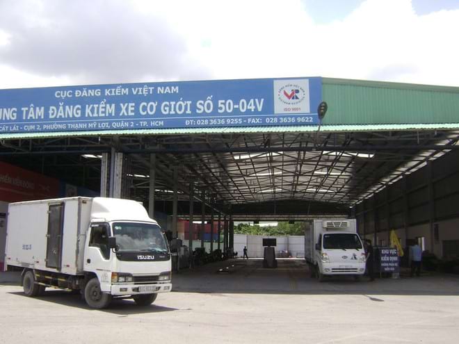 Trung tâm kiểm định xe cơ giới ở quận 2