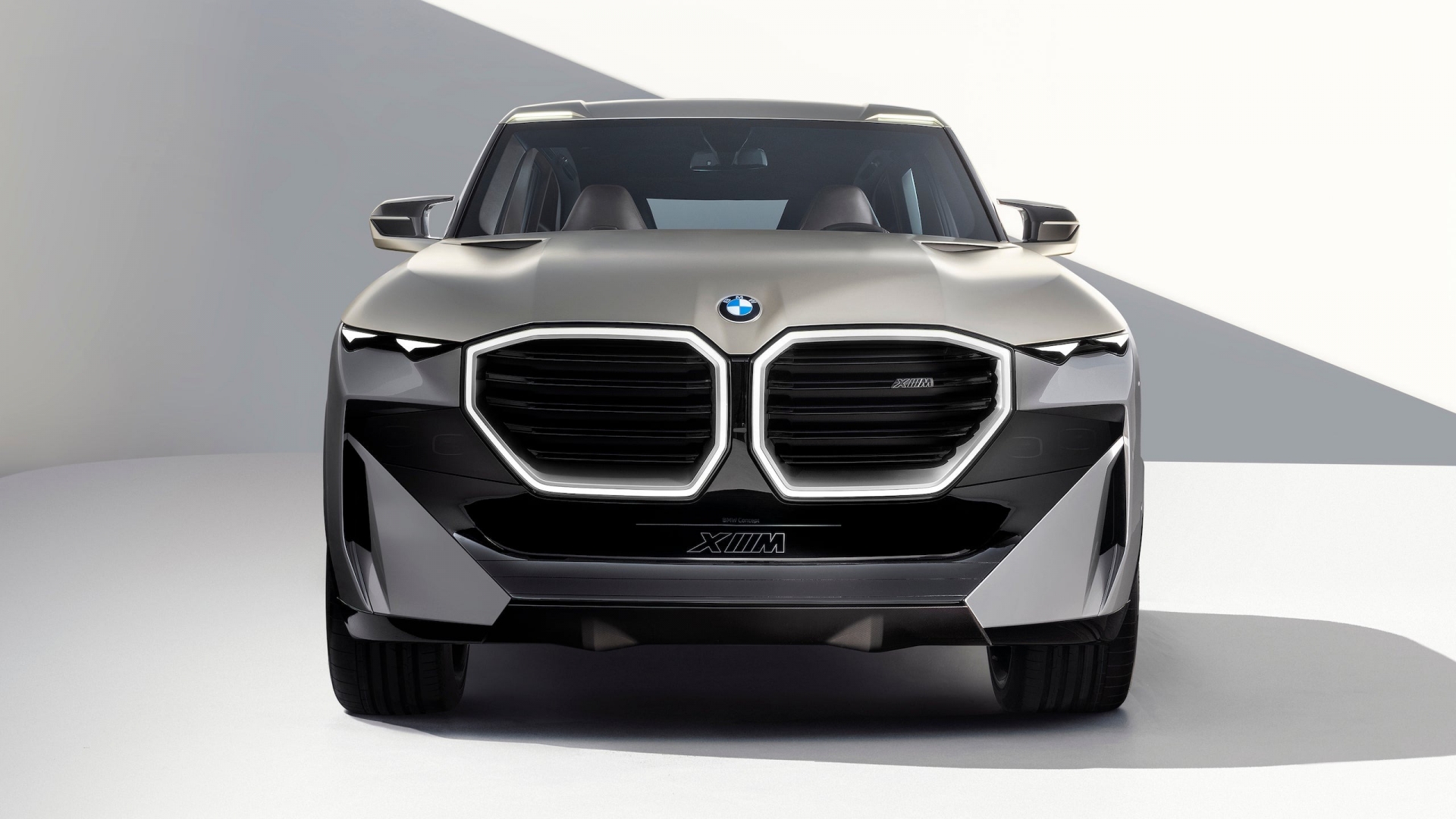 Thiết kế quả thận đặc trưng của xe BMW nhưng với kích thước khác thường