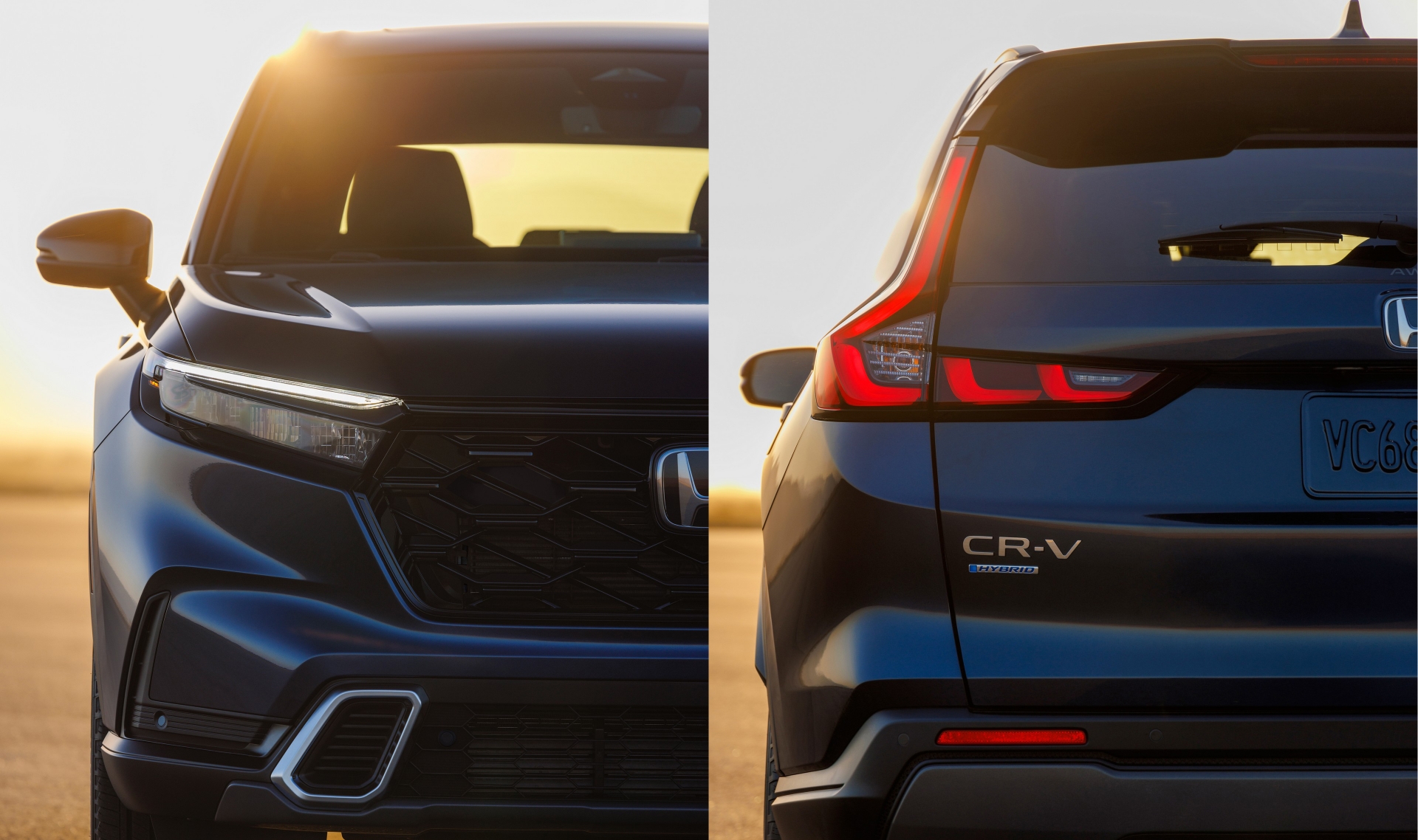 Thiết kế đuôi xe và đầu xe của Honda CR-V 2023