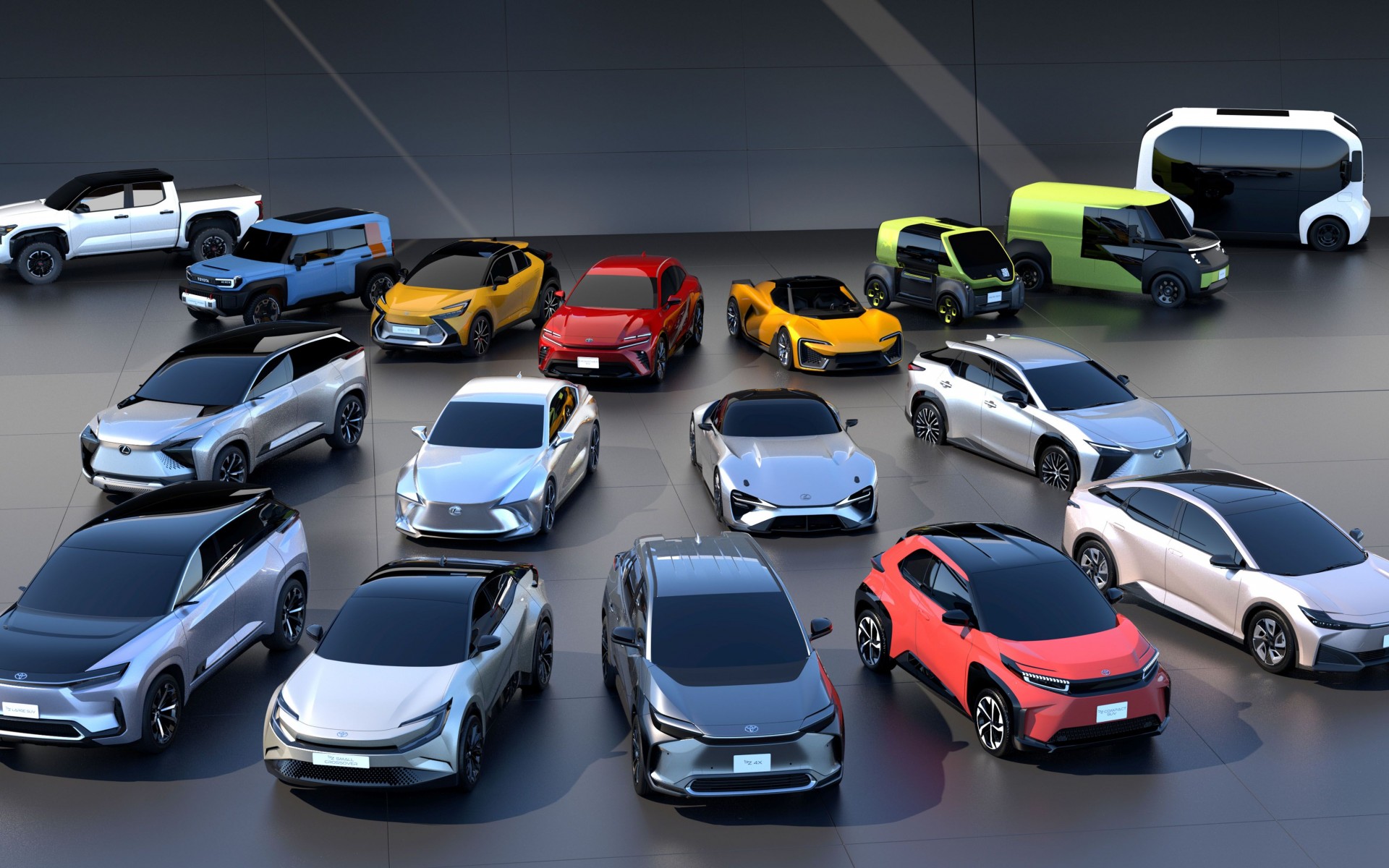 Dàn xe điện của Toyota và Lexus trong tương lai