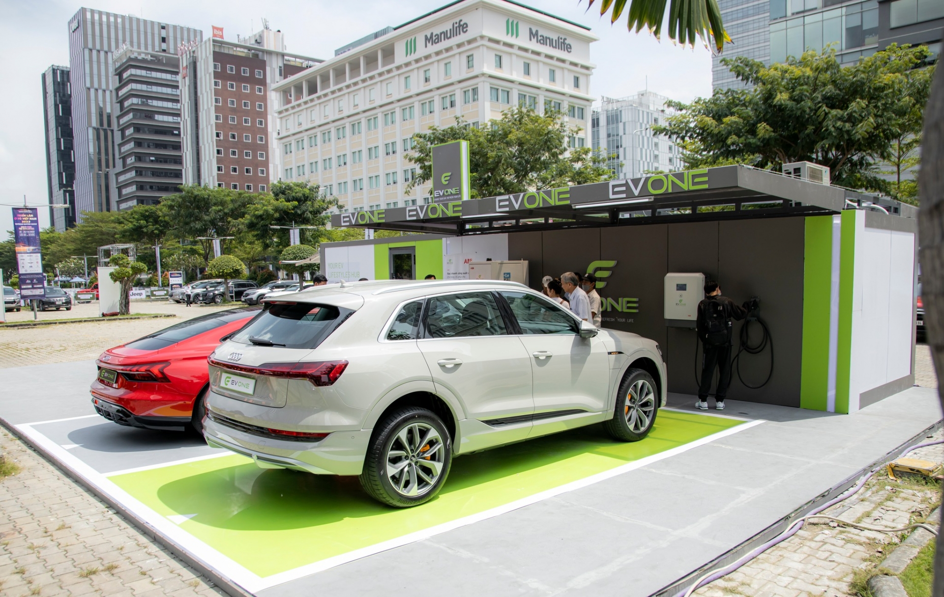 Trạm sạc xe điện của EV One tại Việt Nam