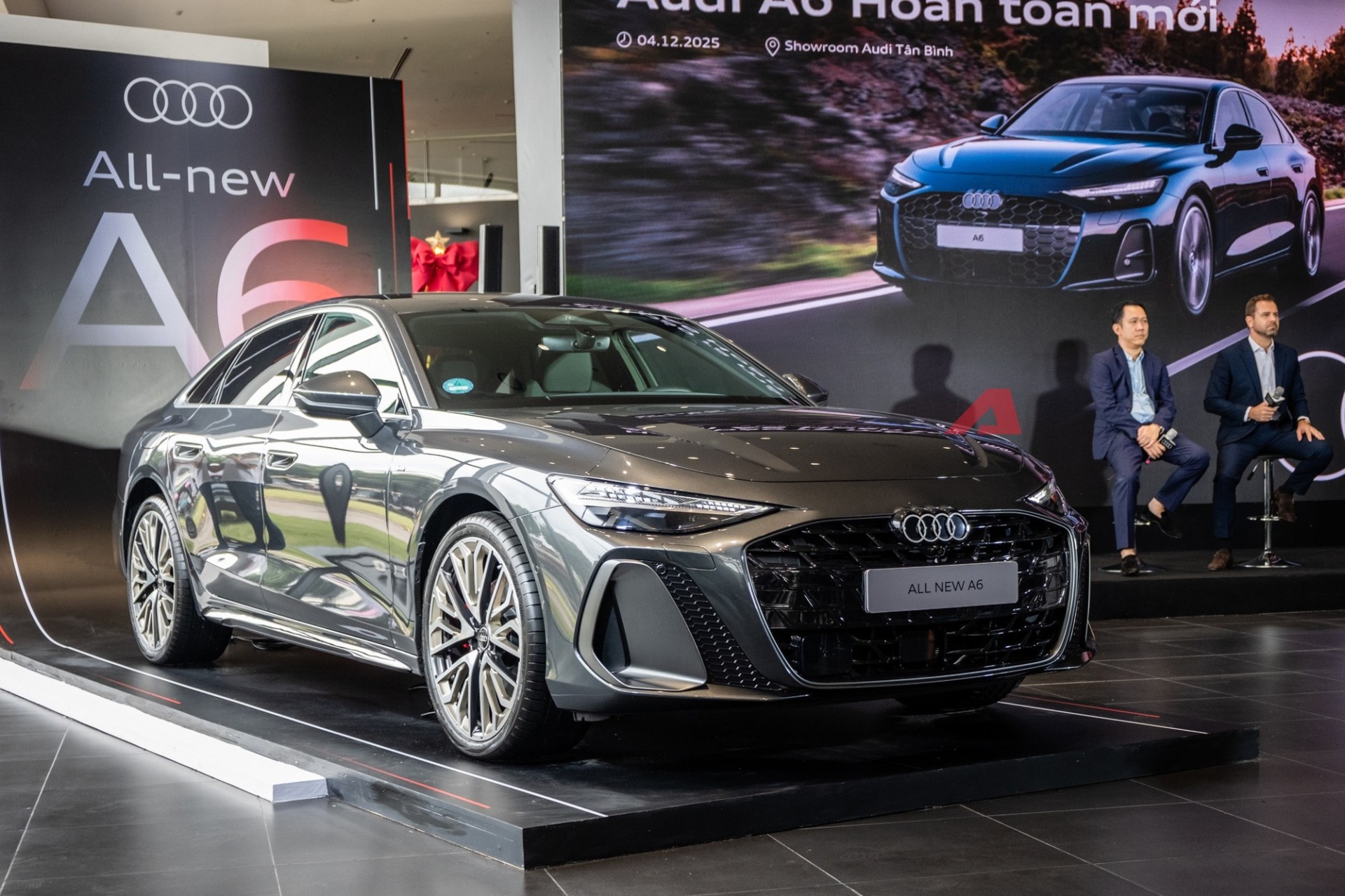 Audi A6 ra mắt Việt Nam: Sedan sang trọng, giá gần 2,8 tỷ, nhiều trang bị hấp dẫn