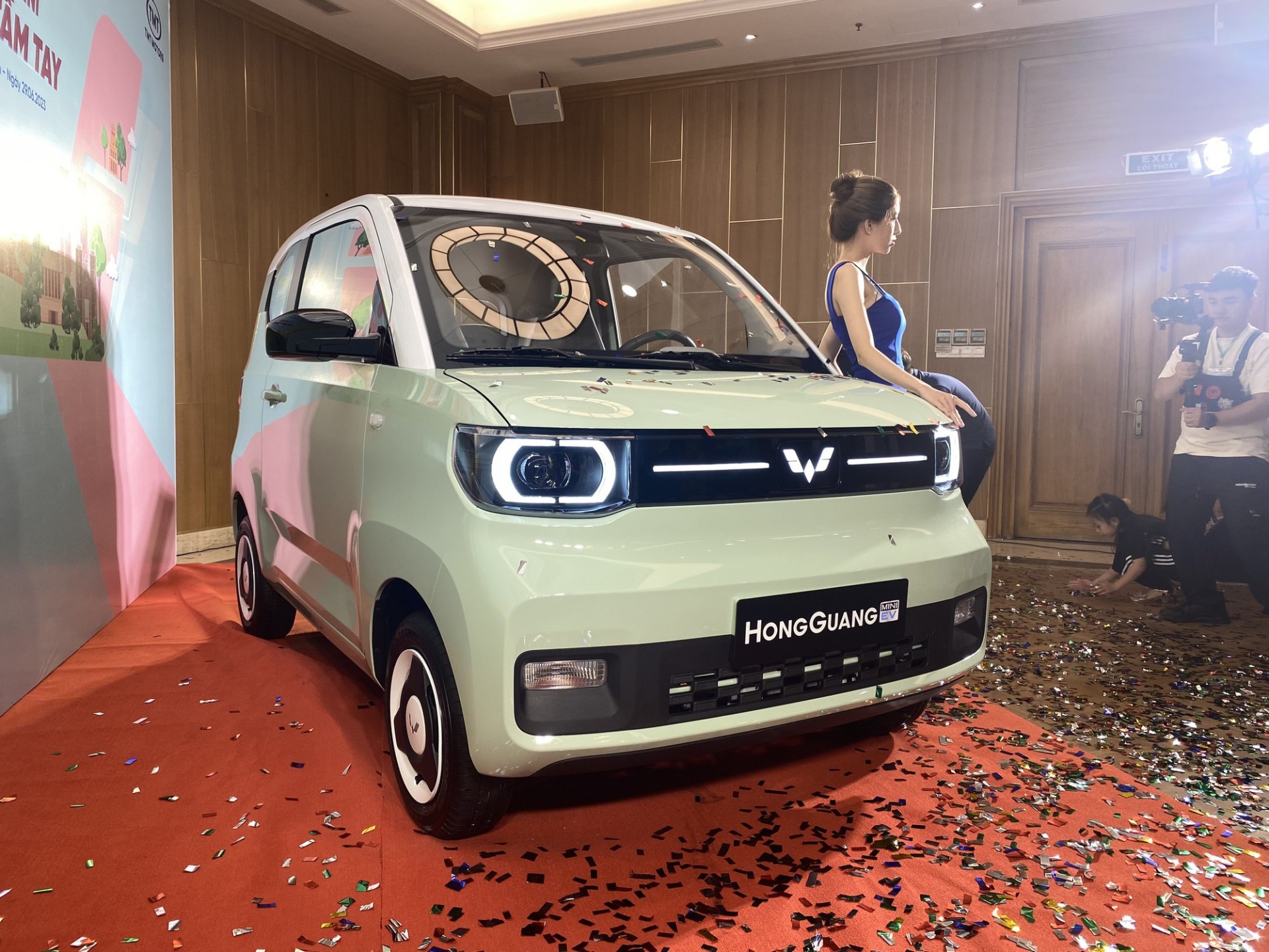 Ô tô điện Trung Quốc - Wuling Hongguang Mini EV giá từ 239 triệu đồng