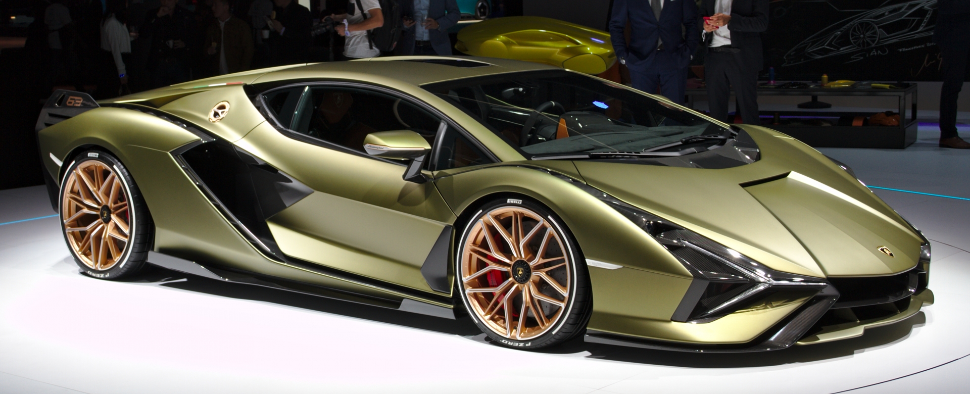 Siêu xe hybrid Lamborghini SIAN