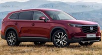Rò rỉ hình ảnh Honda CR-V thế hệ mới, đầu xe khá giống Santa Fe phiên bản cũ