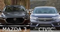 So sánh Mazda 3 và Honda Civic: Cuộc chiến không khoan nhượng