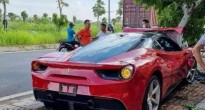 Chi phí 'khủng' để sửa chữa chiếc Ferrari 488 đâm gốc cây ở Hà Nội trở về nguyên trạng