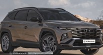 Xem trước Hyundai Tucson 2024: Khỏe khoắn hơn, nhiều trang bị tương tự SantaFe
