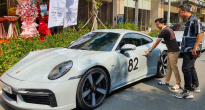 Loạt ảnh chi tiết Porsche 911 Sport Classic của Cường Đô La trên phố